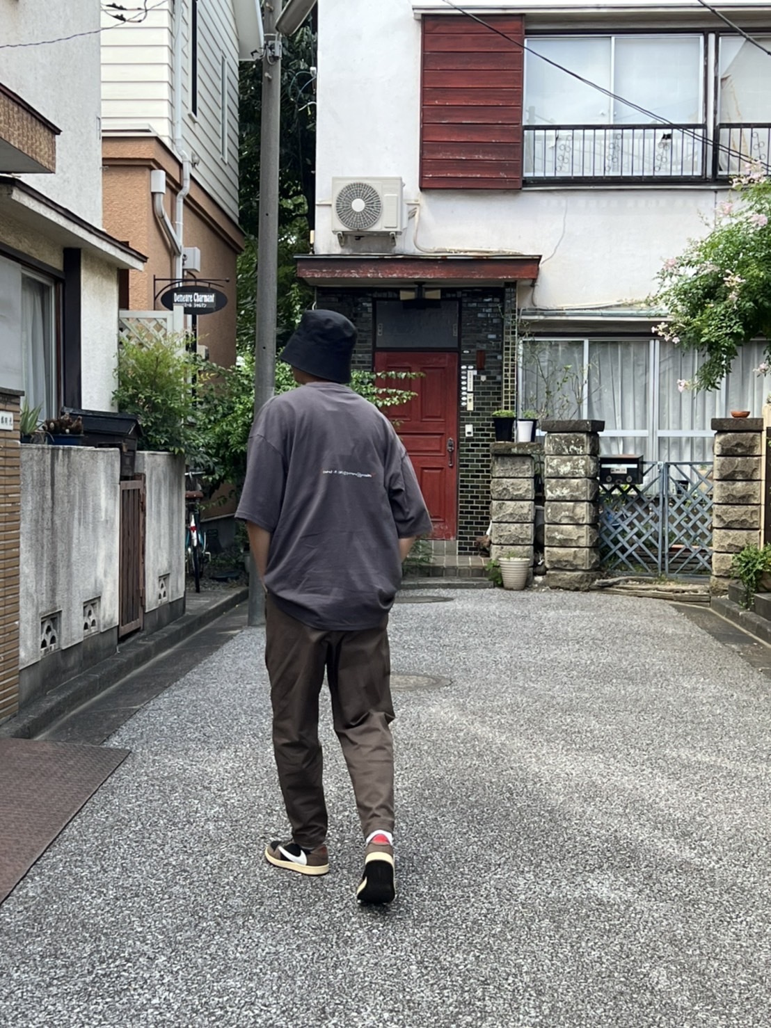 (What it isNt) ART BY MARK GONZALES x Stylexx 10th anniversary "Mid Letter" Logo Tee