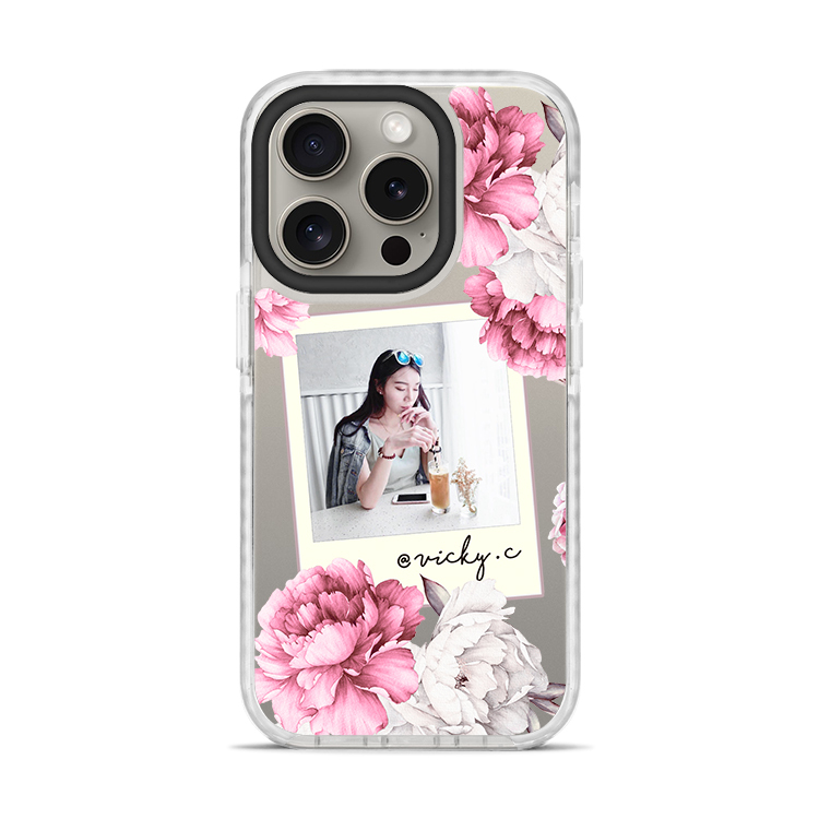 下午時光 撞白殼 - (訂製名字)  iPhone客製化手機殼