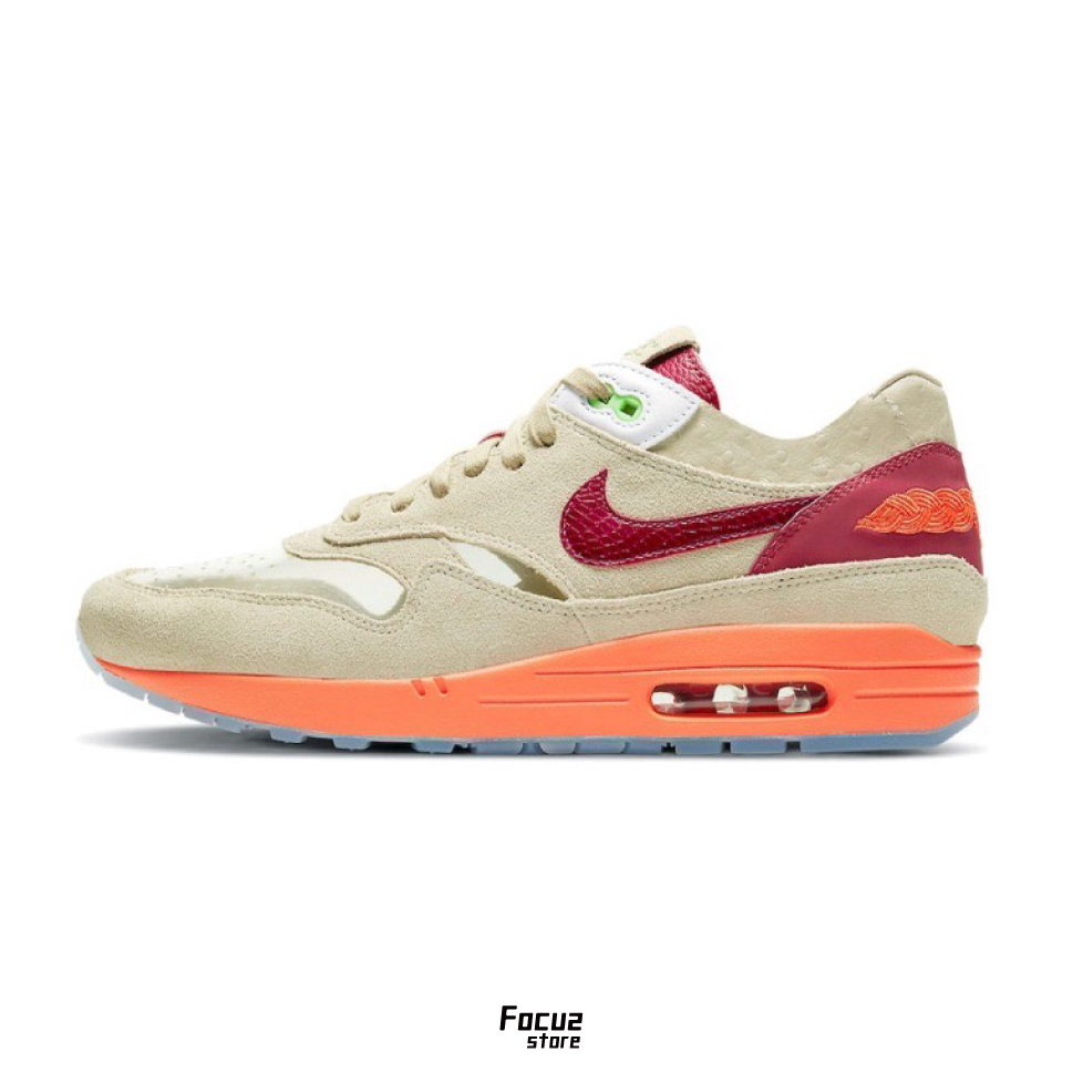 【Focus Store】預購 CLOT x Air Max 1 'Kiss of Death' 2021 DD1870-100 死亡之吻