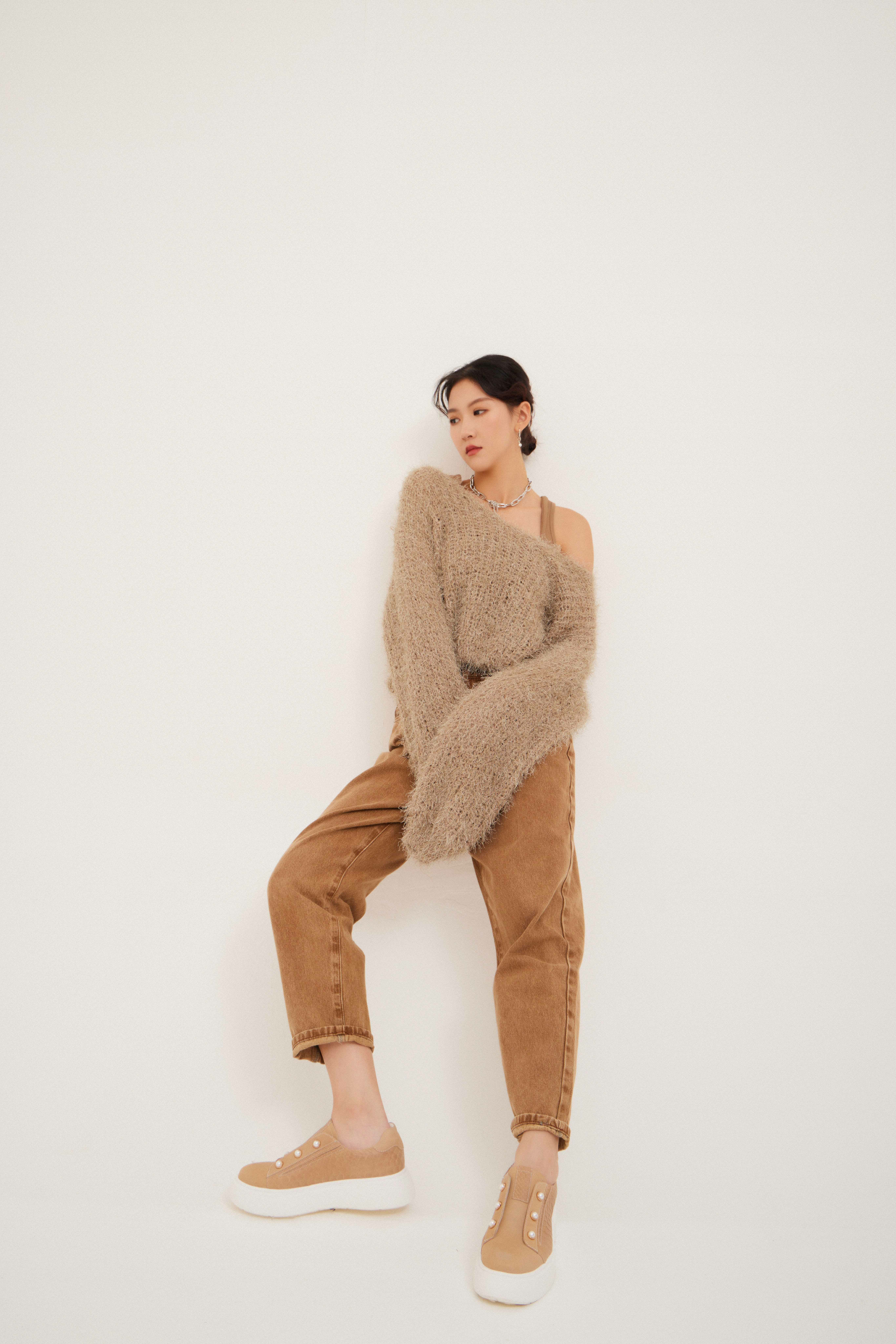 慵懶風毛毛大冷衫 (現貨款式）