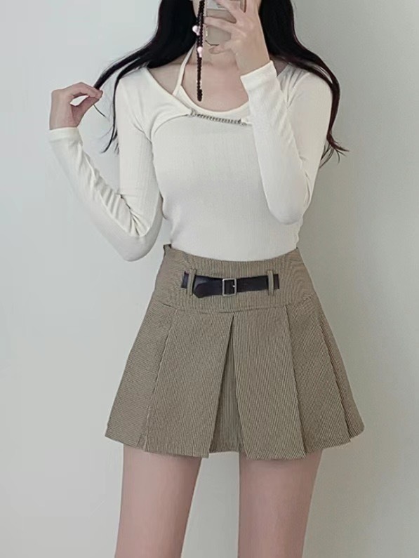 🇰🇷韓國 鏈條 吊帶 小背心 兩件式Set