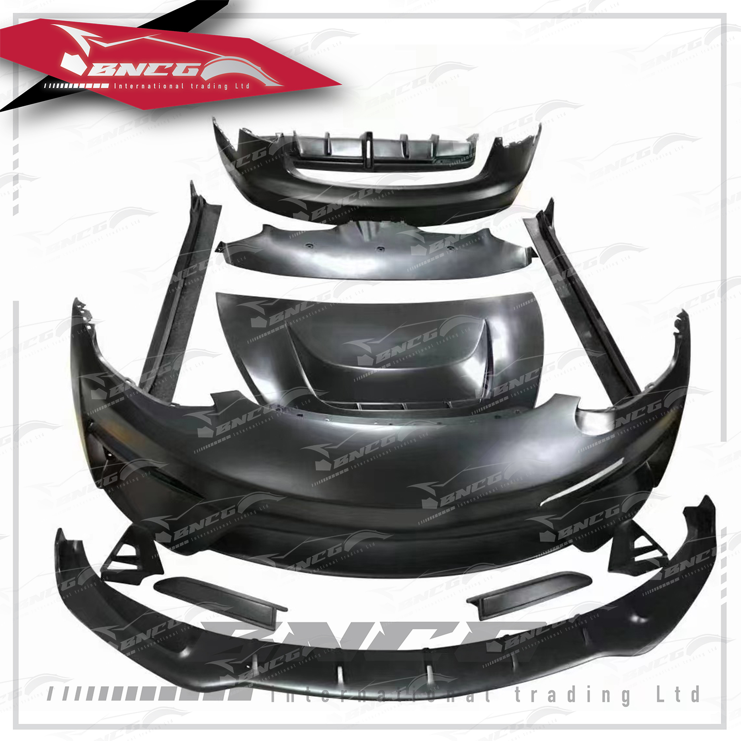 特斯拉 Tesla Model 3 改裝 空力套件 ROBOT款 前後保桿 前後導流 側裙 引擎蓋 尾翼