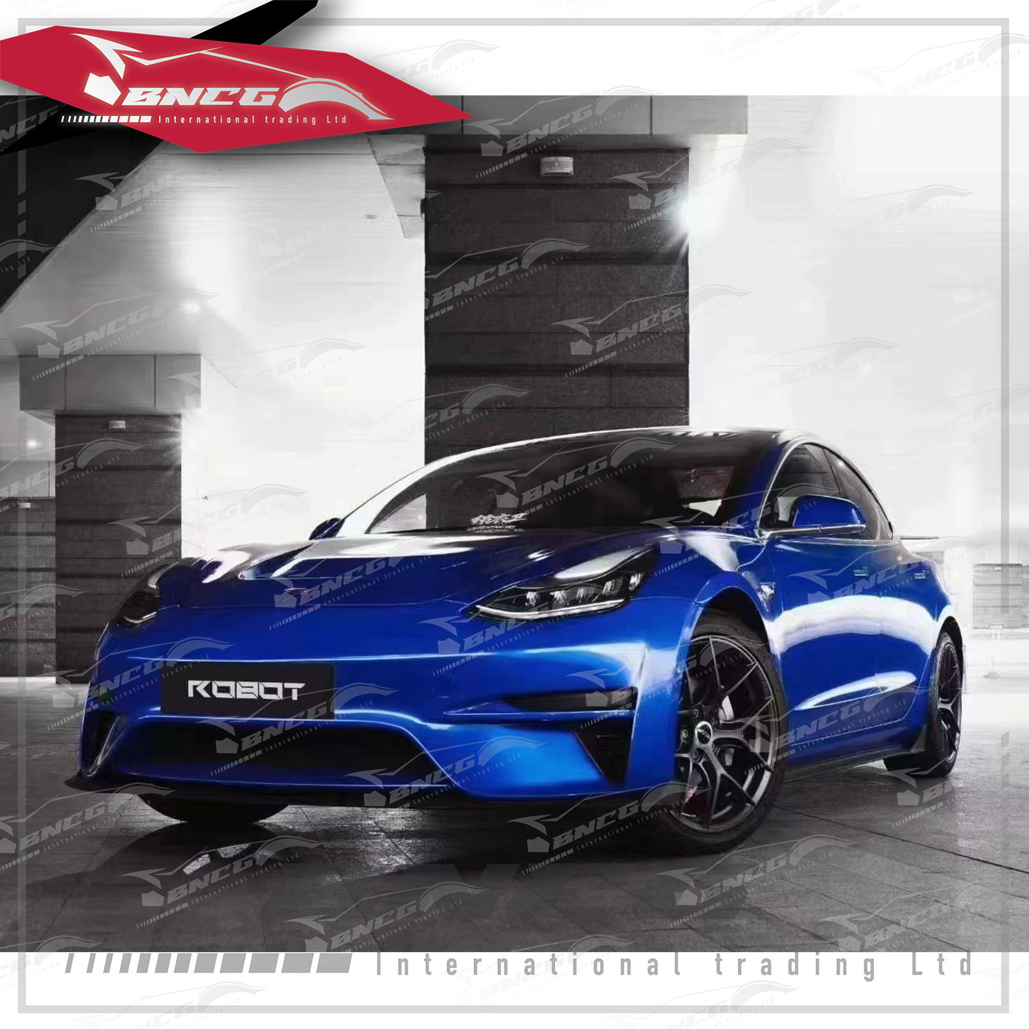 特斯拉 Tesla Model 3 改裝 空力套件 ROBOT款 前後保桿 前後導流 側裙 引擎蓋 尾翼