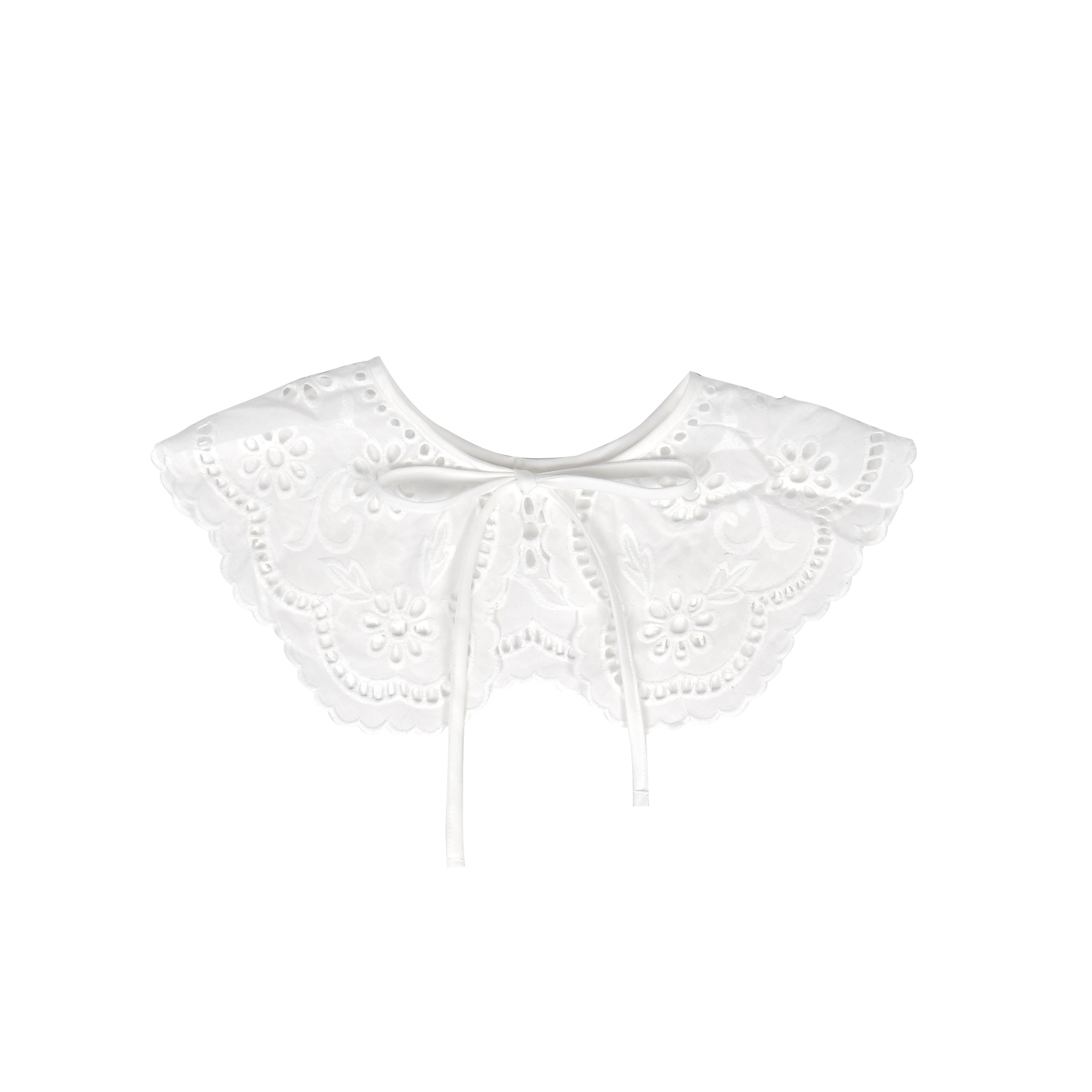 圓圈花形樓空娃娃領