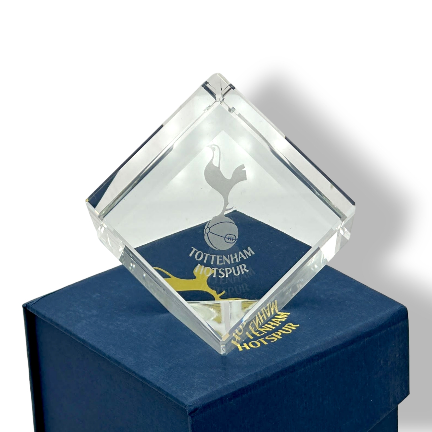 熱刺會徽水晶擺設