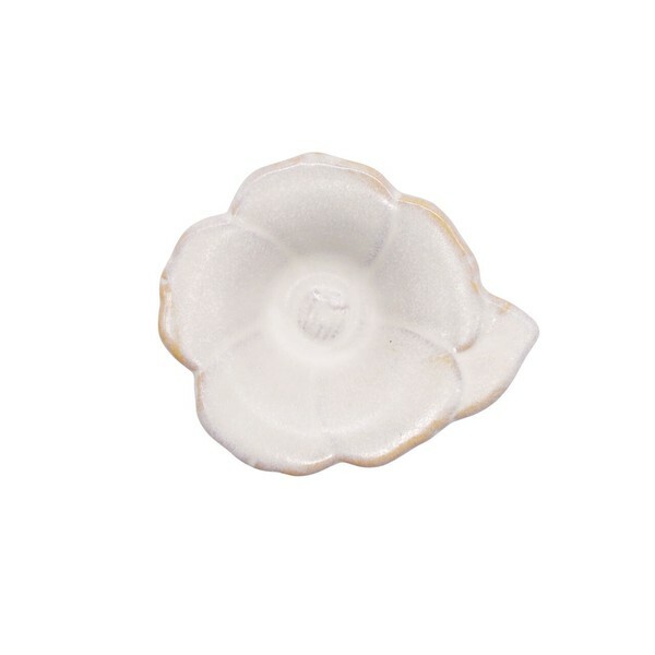 白色 Hana 花形小碟子｜日本瀨戶燒