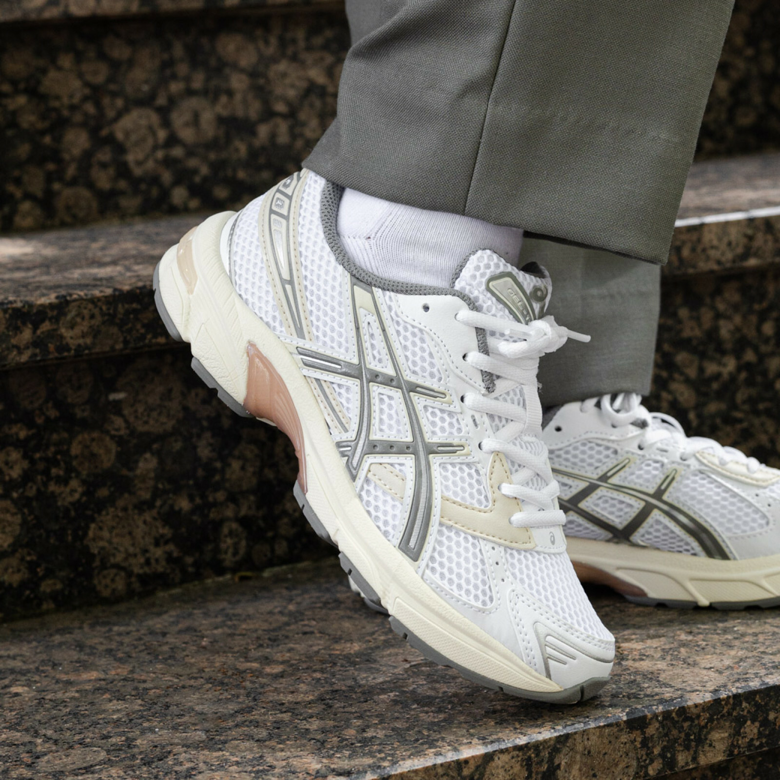 Asics GEL 1130 White Clay Grey