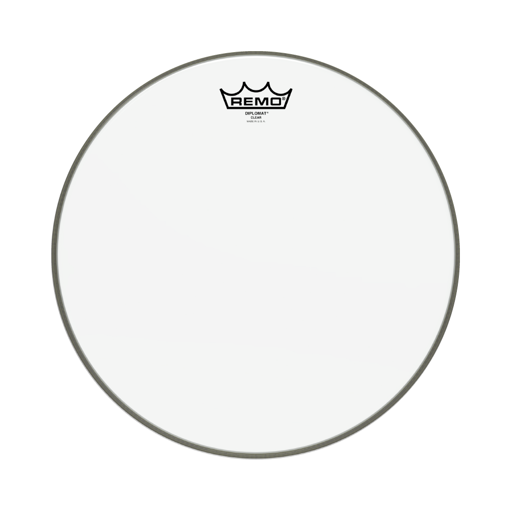 Remo REMO / Diplomat 7.5-mil 透明鼓皮 (多種尺寸可選) — 三峽鼓 / 打擊｜YA! 玩音樂