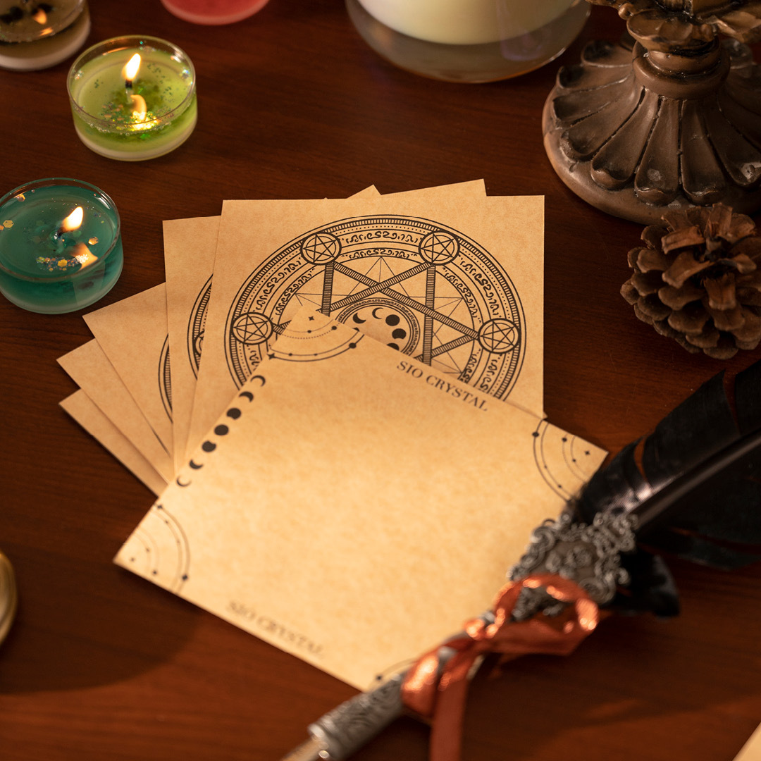 【SIO CRYSTAL希奧水晶】許願羊皮紙(6入)