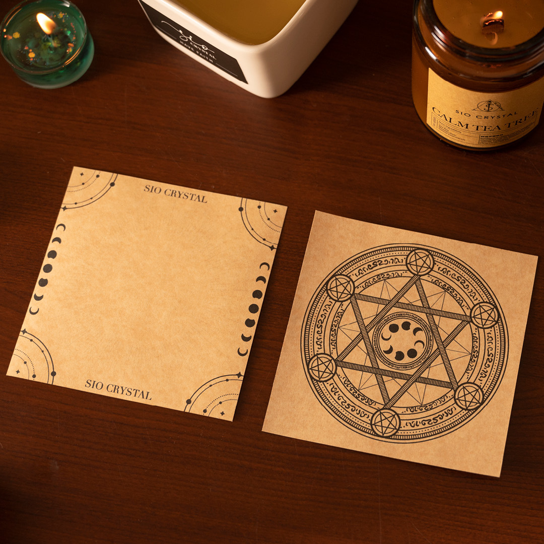 【SIO CRYSTAL希奧水晶】許願羊皮紙(6入)