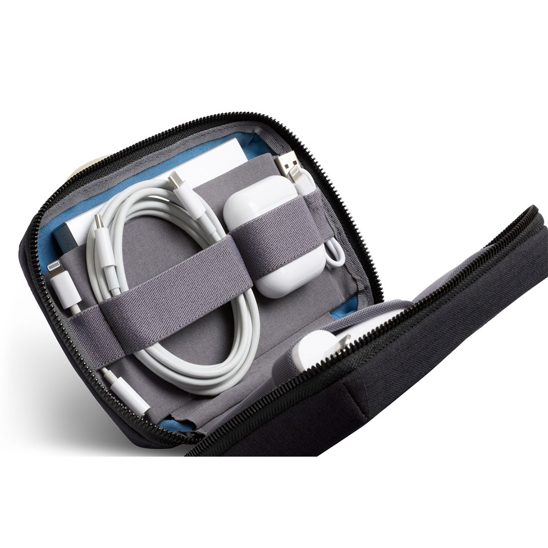 Bellroy | 多功能數據線收納包 - 黑色