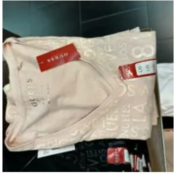 [S] GUESS IXANA TEE,VAPOR ROSE, QBYI27K9TJ0 (SGU448)