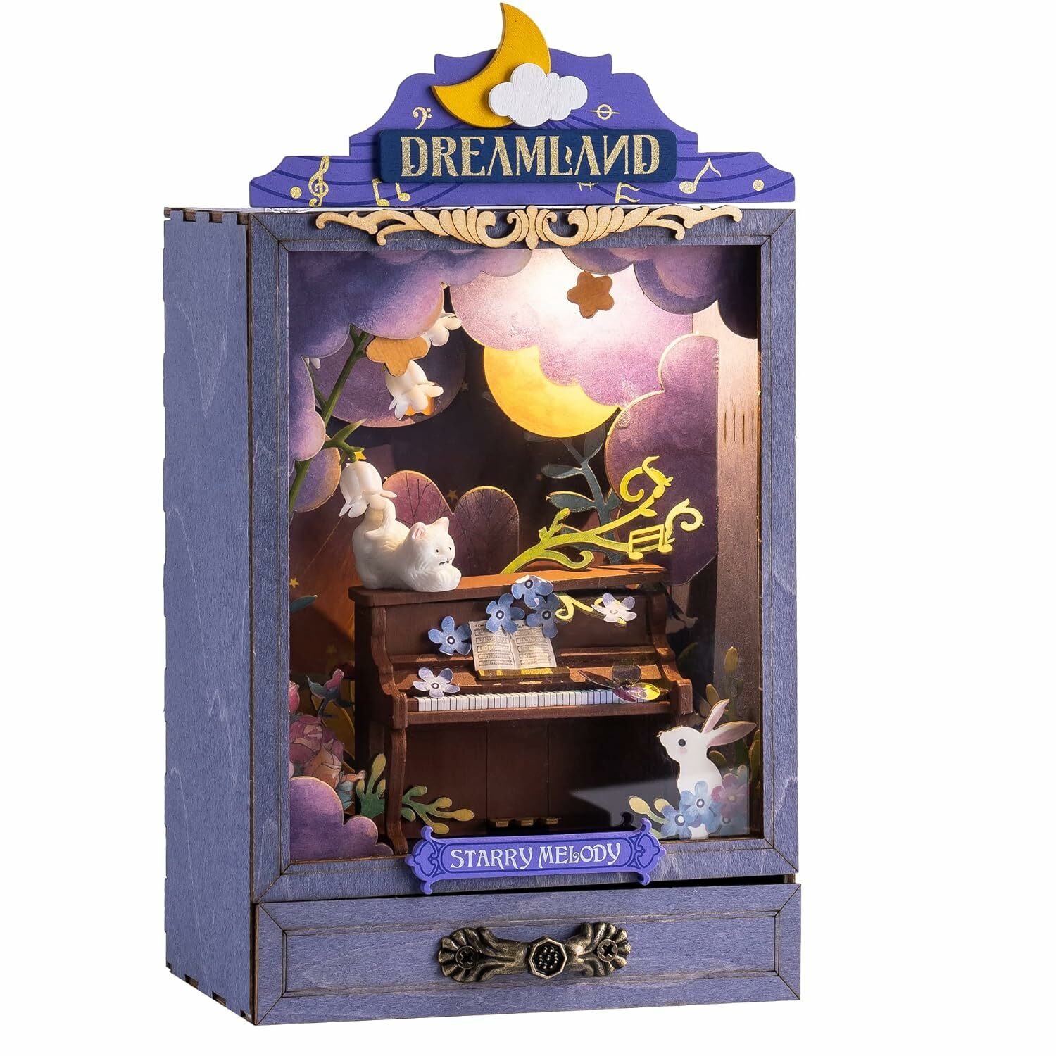 《 Robotime 》 祕密花園 劇場組裝小屋 鈴蘭夜曲