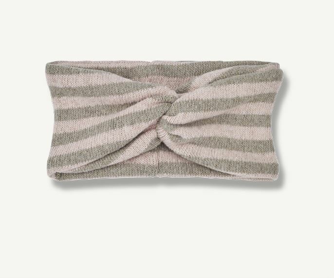 1+ in the family 寶貝棉質髮帶CHUS nude-taupe 粉灰