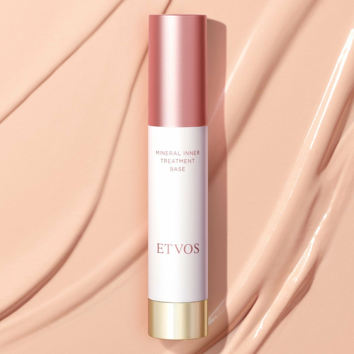 [限定] ETVOS Mineral Inner Treatment Base Pink Beige 晶潤亮采礦物妝前保濕露 SPF31 PA +++ 25ml