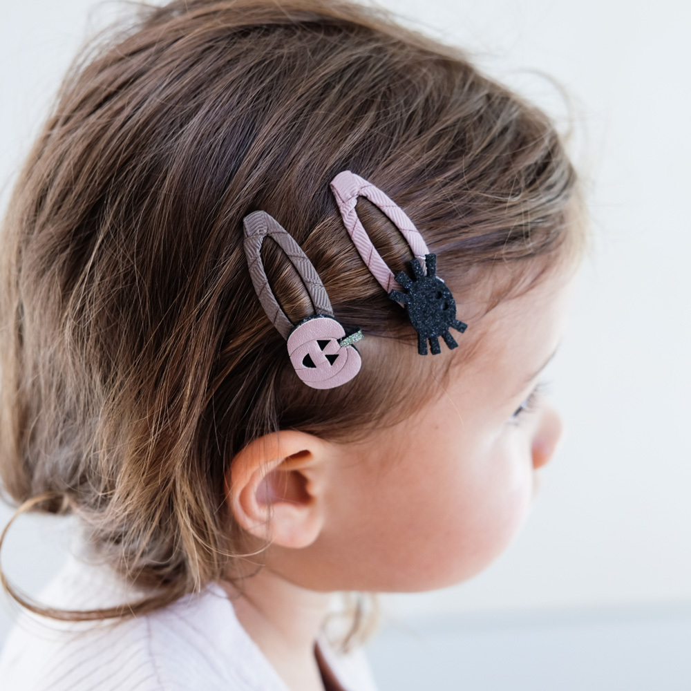 Mimi & Lula 變裝派對-南瓜蜘蛛滴答夾4入