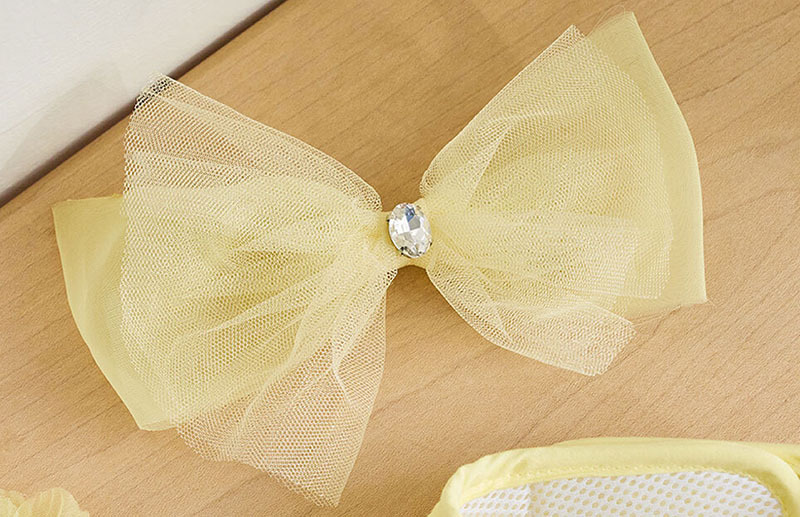 天使絲帶 胸針 (黃色 蝴蝶結)  - It’s sunny outside