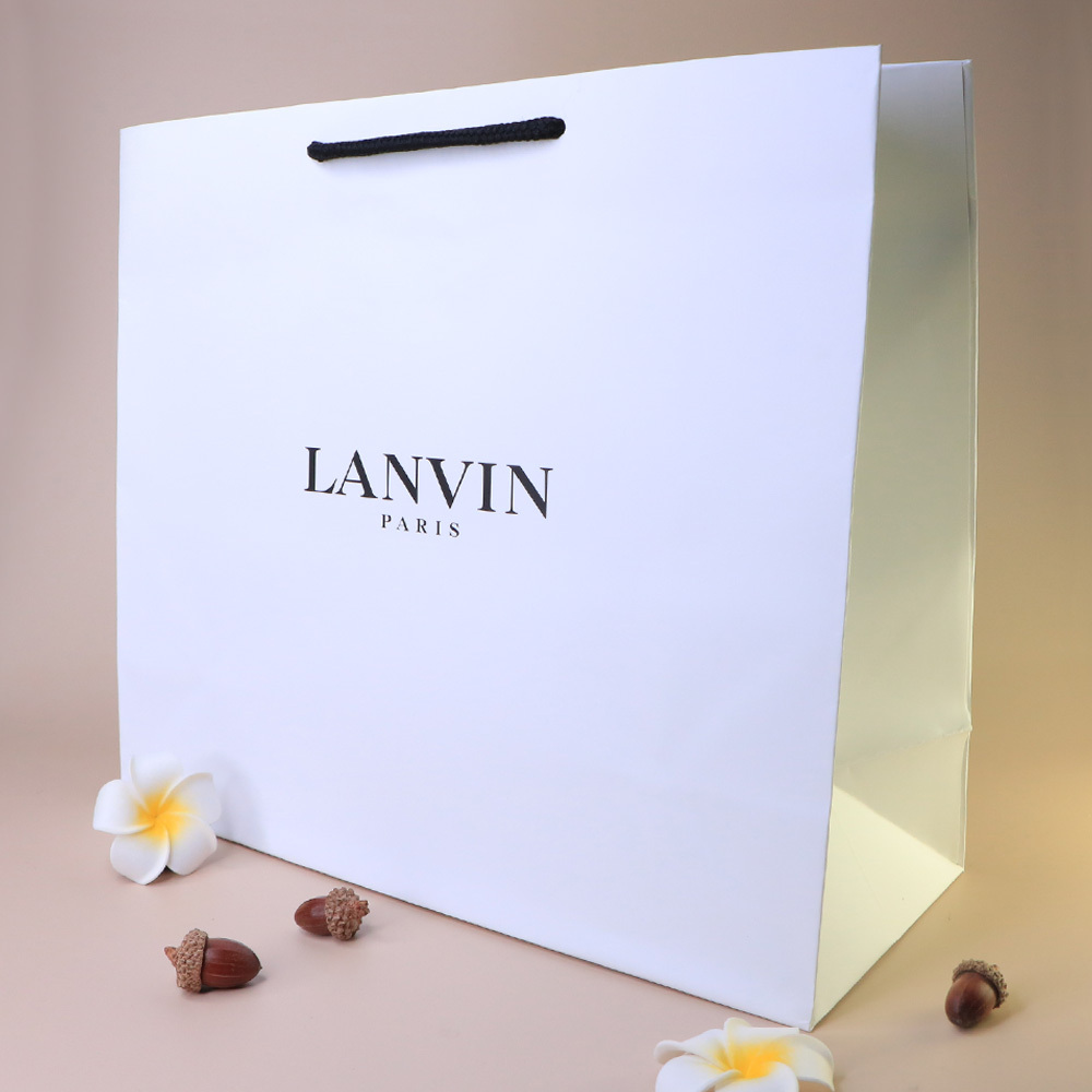 LANVIN 浪凡 精美白色紙袋 (大) - BA0041