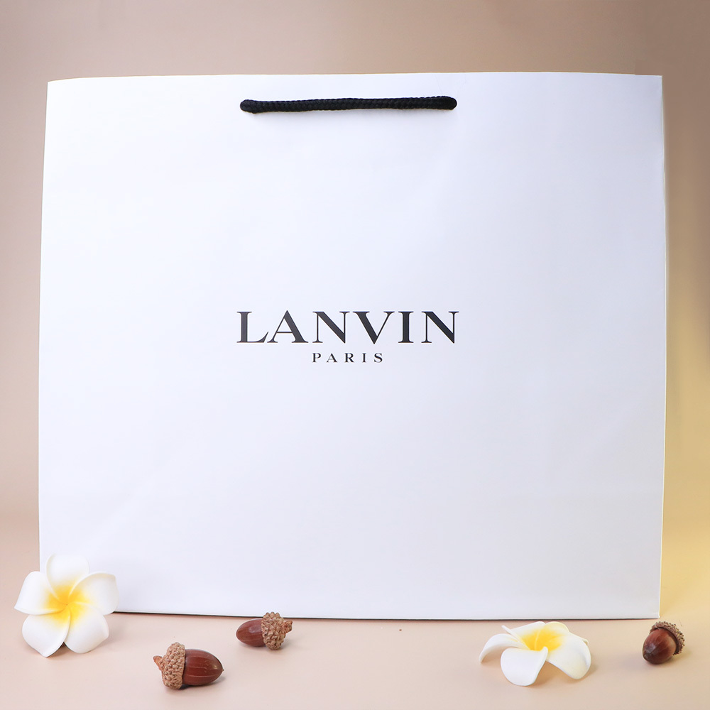 LANVIN 浪凡 精美白色紙袋 (大) - BA0041