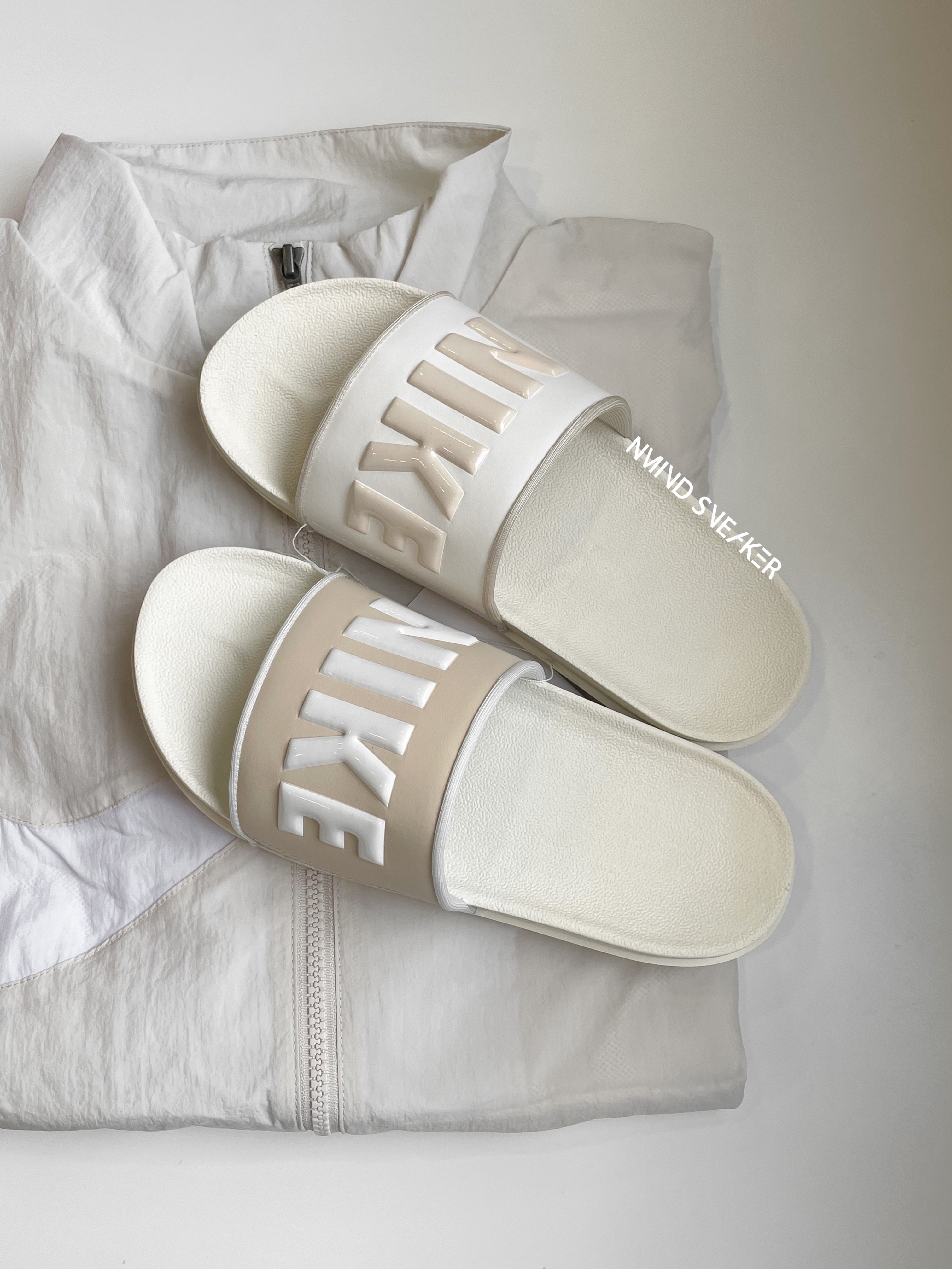 <線上SALE❤️‍🔥>Nike Offcourt  絕美奶茶 雙色拖鞋 (FQ7005-131)