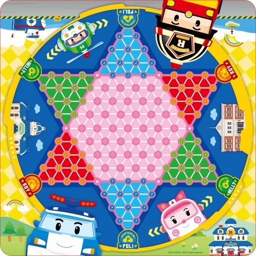 《 POLI 波力 》 波力 聰明玩跳棋