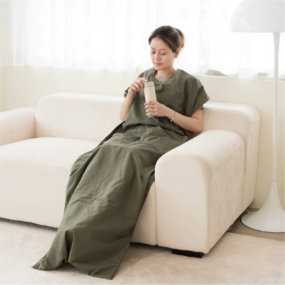 石墨烯防潑水保暖毯(加長版)