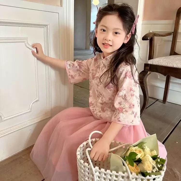 仙7十足氣氛旗袍洋裝