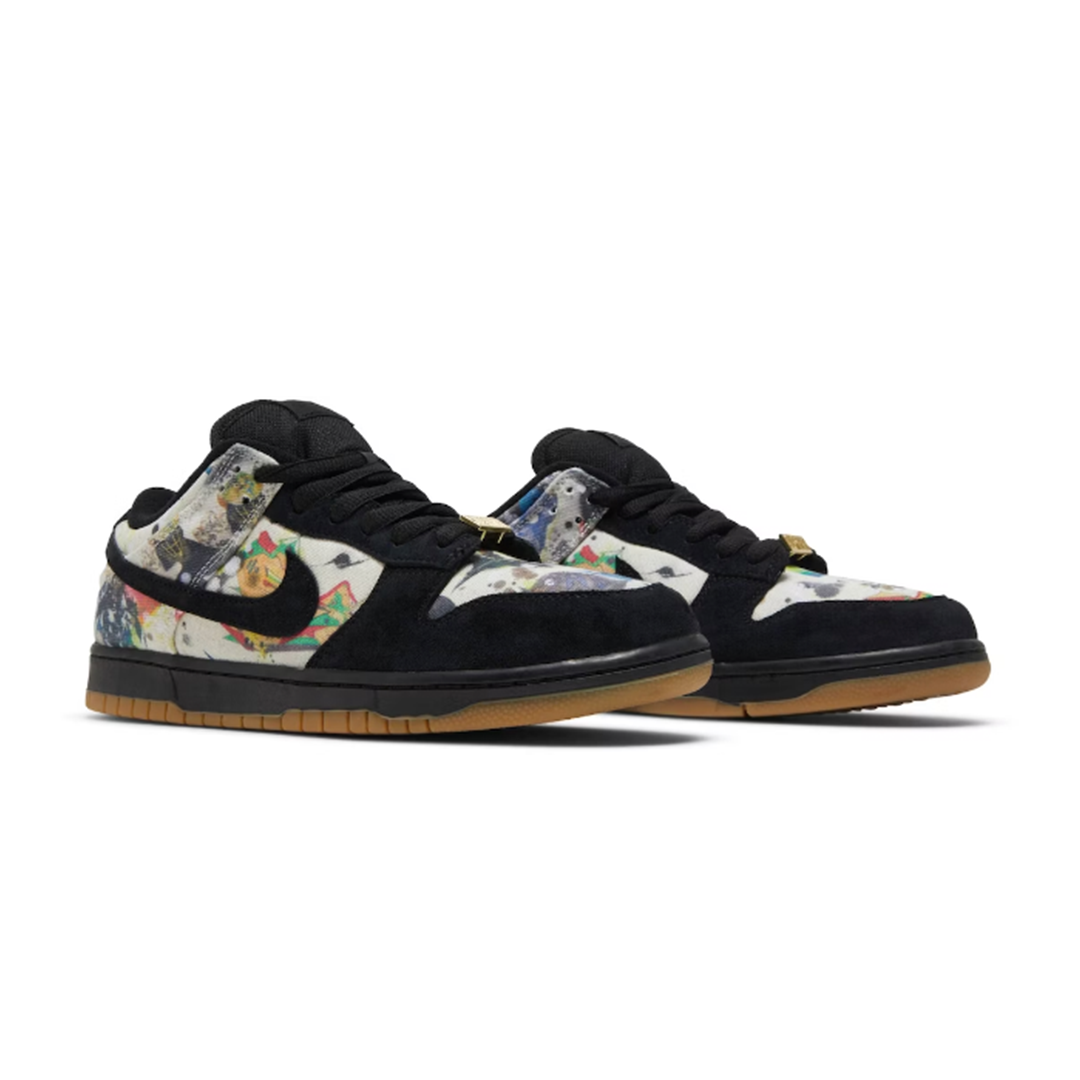 Supreme x Nike SB Dunk Rammellzee 麂皮黑色FD8778-001