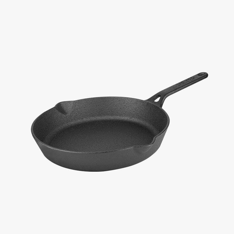 ★福利品★《MEYER 鑄鐵系列》單柄鑄鐵平底鍋 26CM