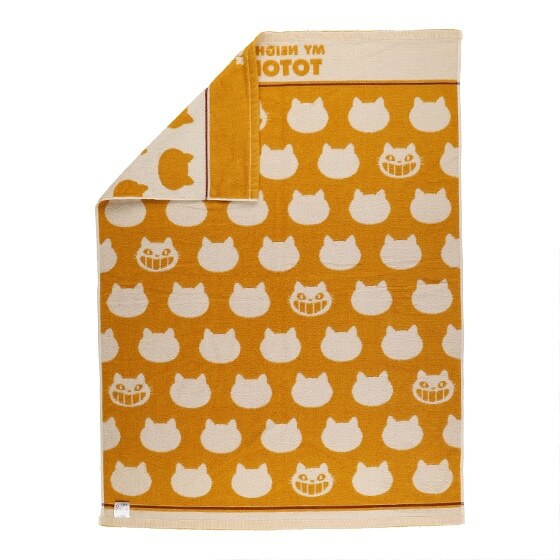 午睡用蓋毯 龍貓 貓巴士剪影