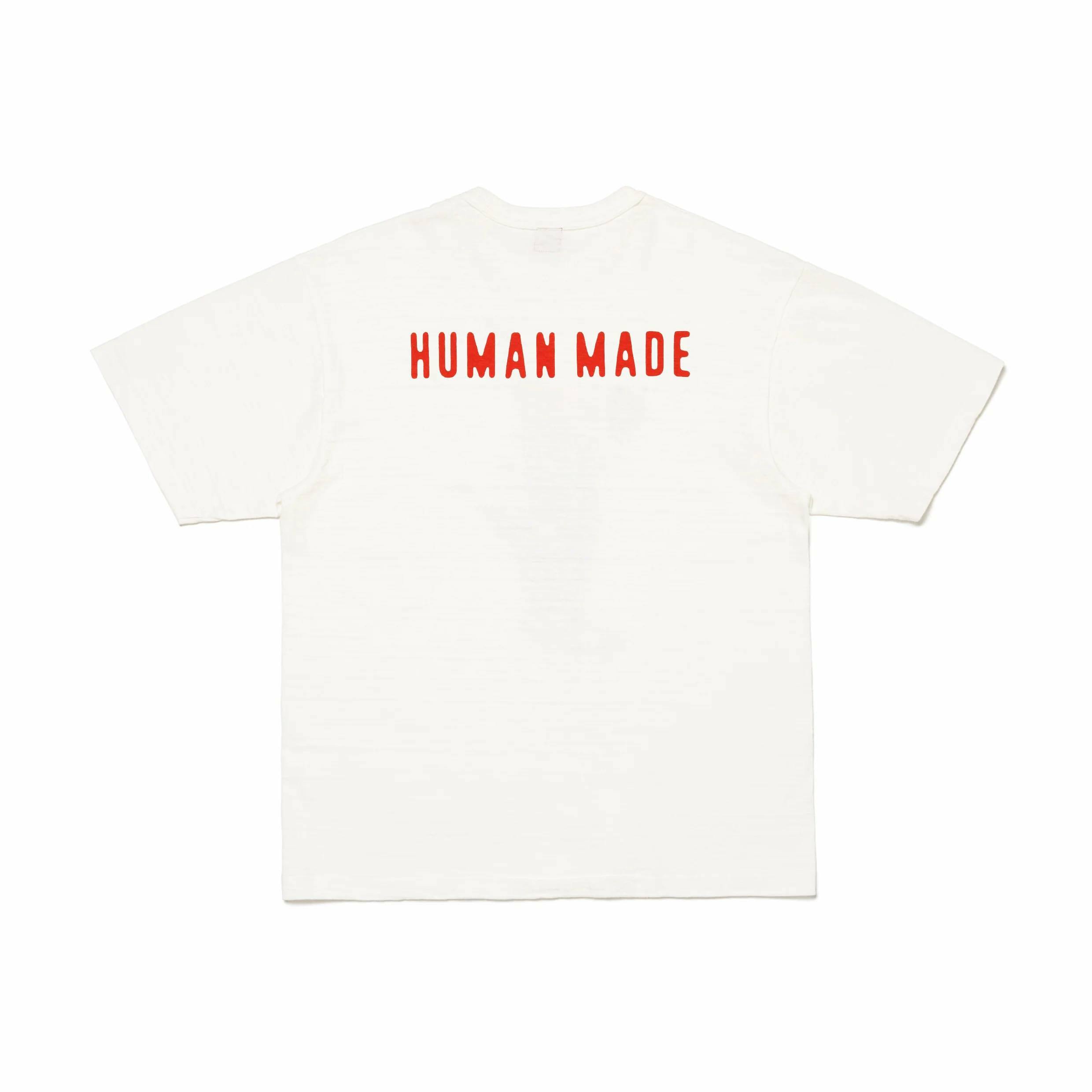 human made tiger logo tee 白 2XL Human Made Angry tiger t-shirt | WHITE | SEVENSTORE