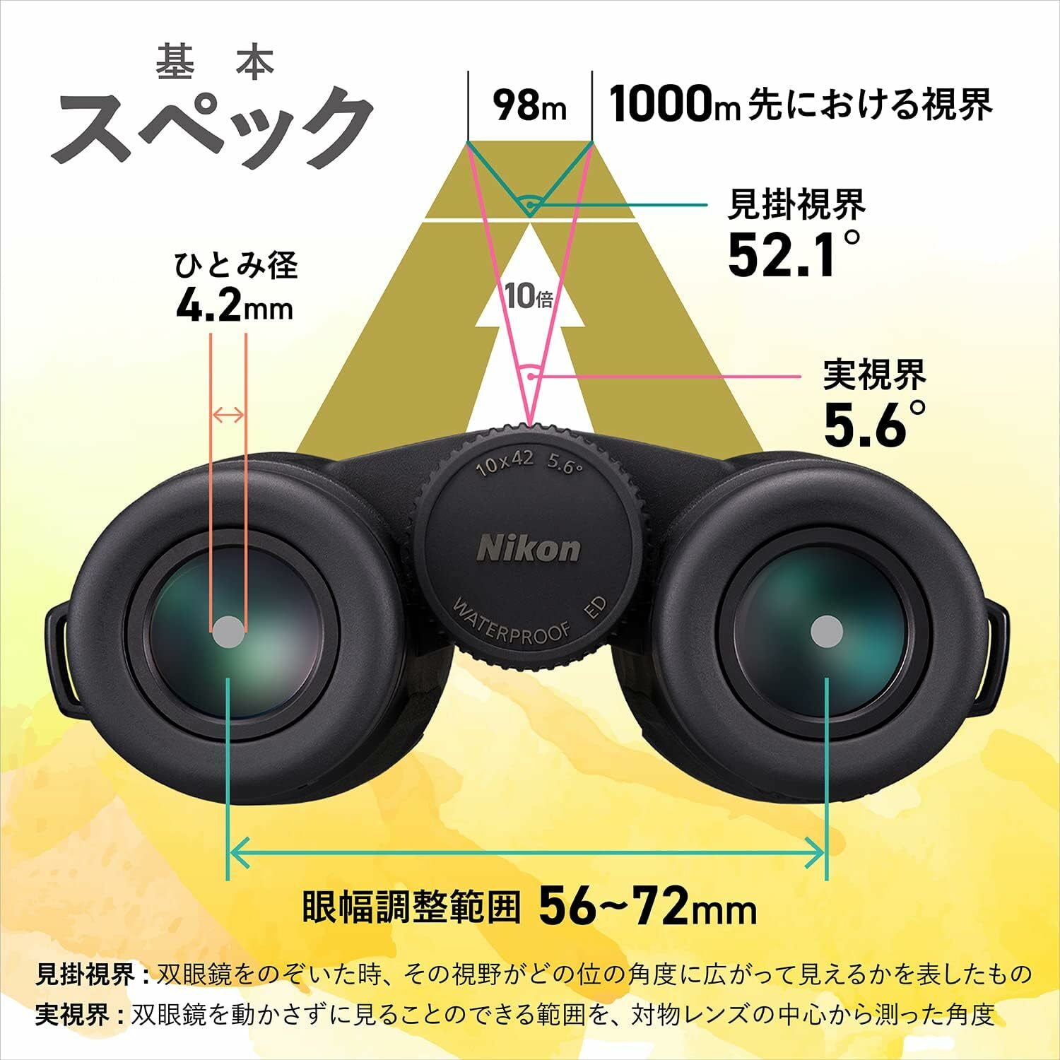 💥日本直送】Nikon 雙筒望遠鏡望遠鏡雙目鏡MONARCH M5 10 X 42 💥日本直送】Nikon 雙筒望遠鏡望遠鏡雙目鏡MONARCH M5 10 X 42