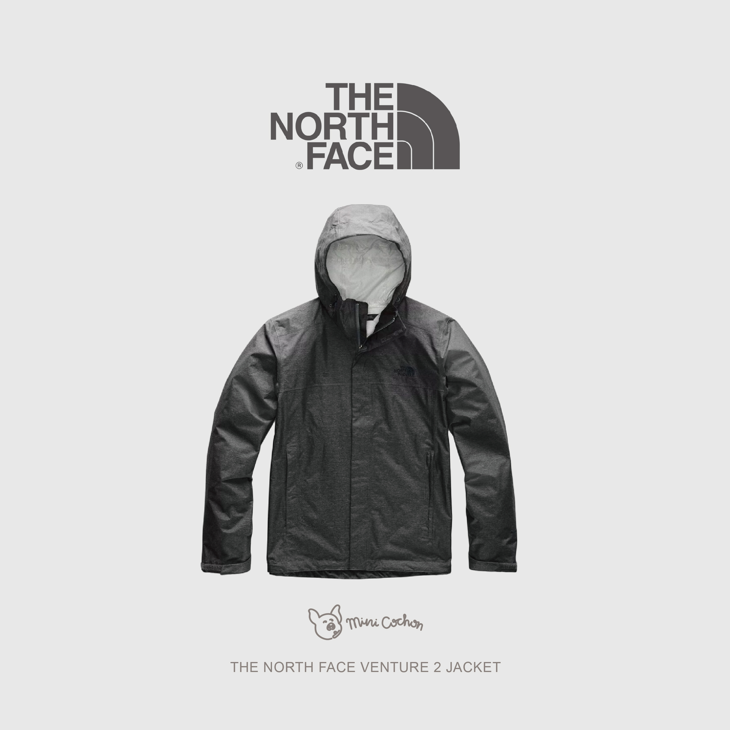 The North Face venture 2 Jacket 可收納型