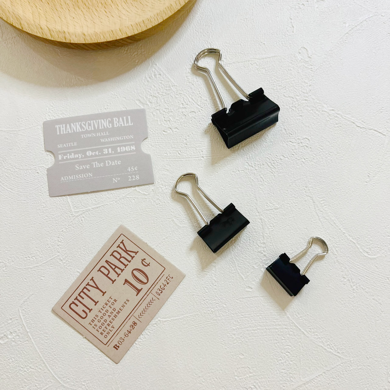 【PENROTE筆樂】黑色長尾夾 (六款尺寸)