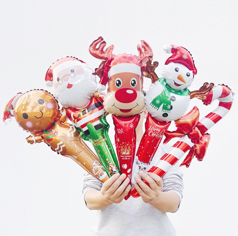 現貨區 聖誕節鋁膜氣球 KZ10021