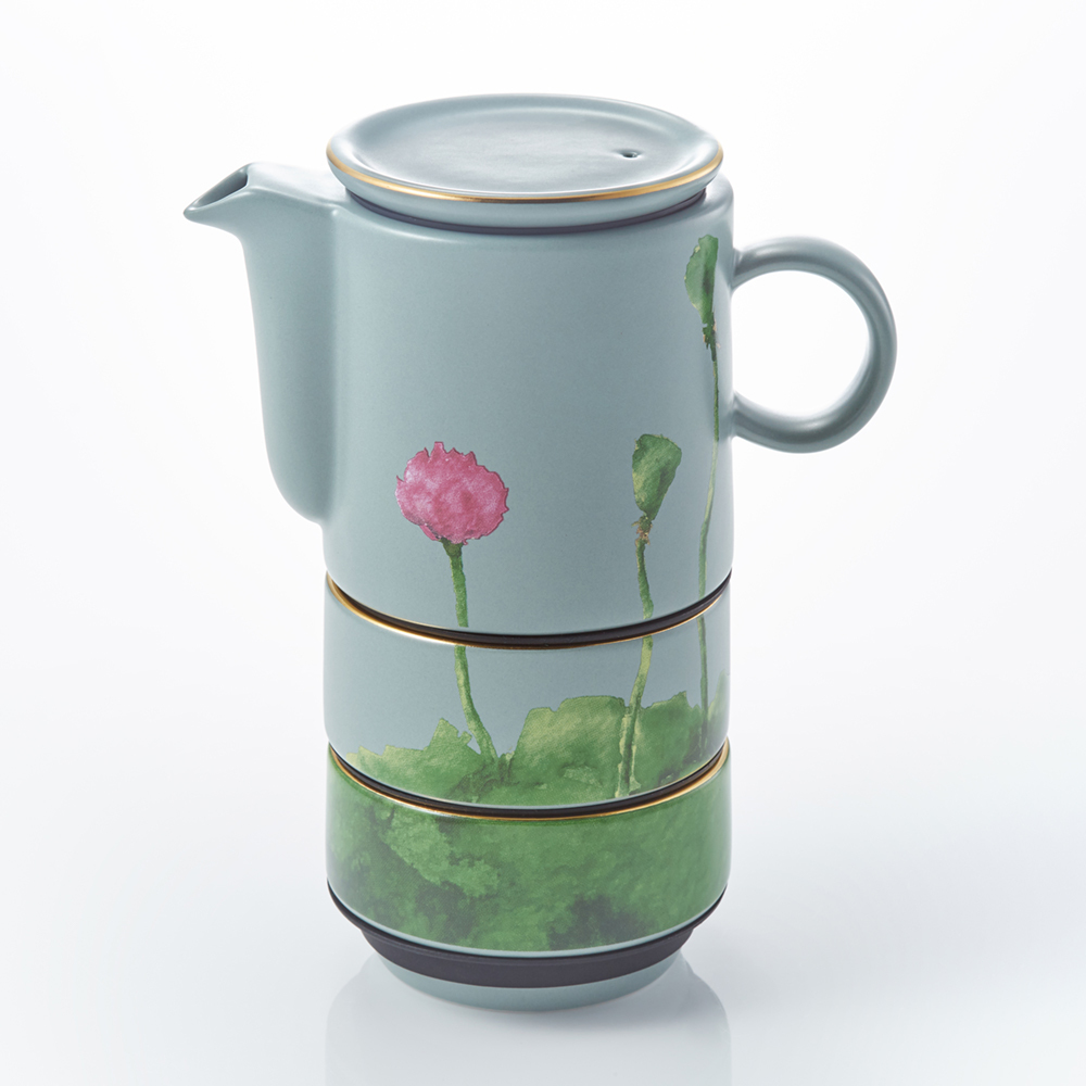 蓮漪隨行茶具-疊在一起方便攜帶