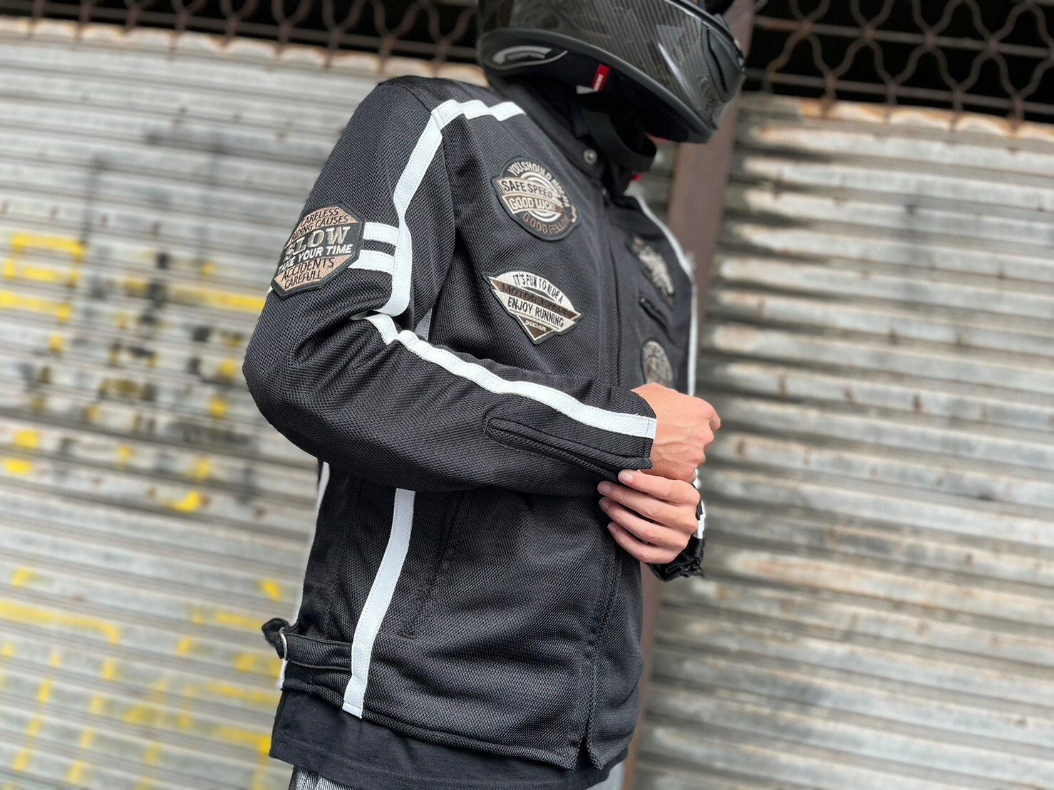 DEGNER 23SJ-1 BLACK 黑色 夏季防摔衣 網眼 透氣 夏季