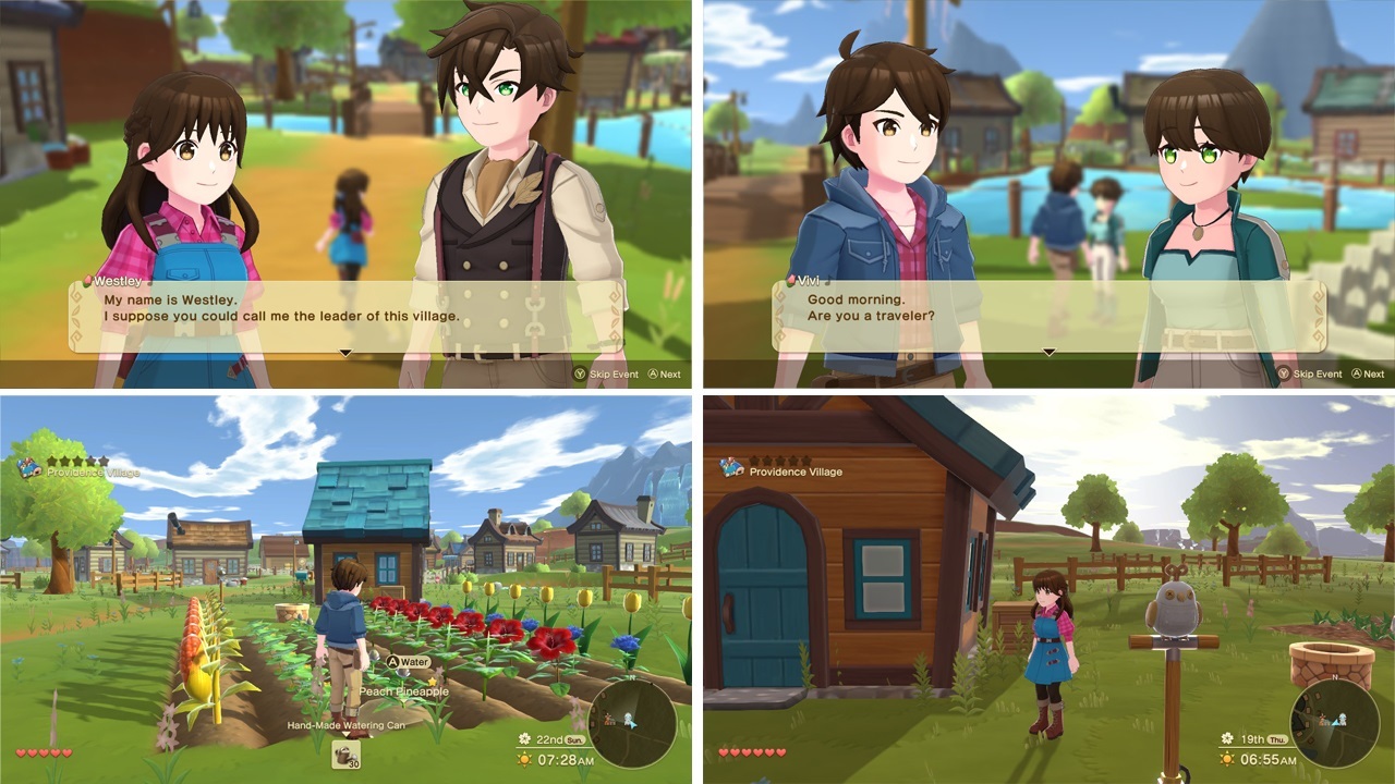 Nintendo Switch Harvest Moon The Winds of Anthos