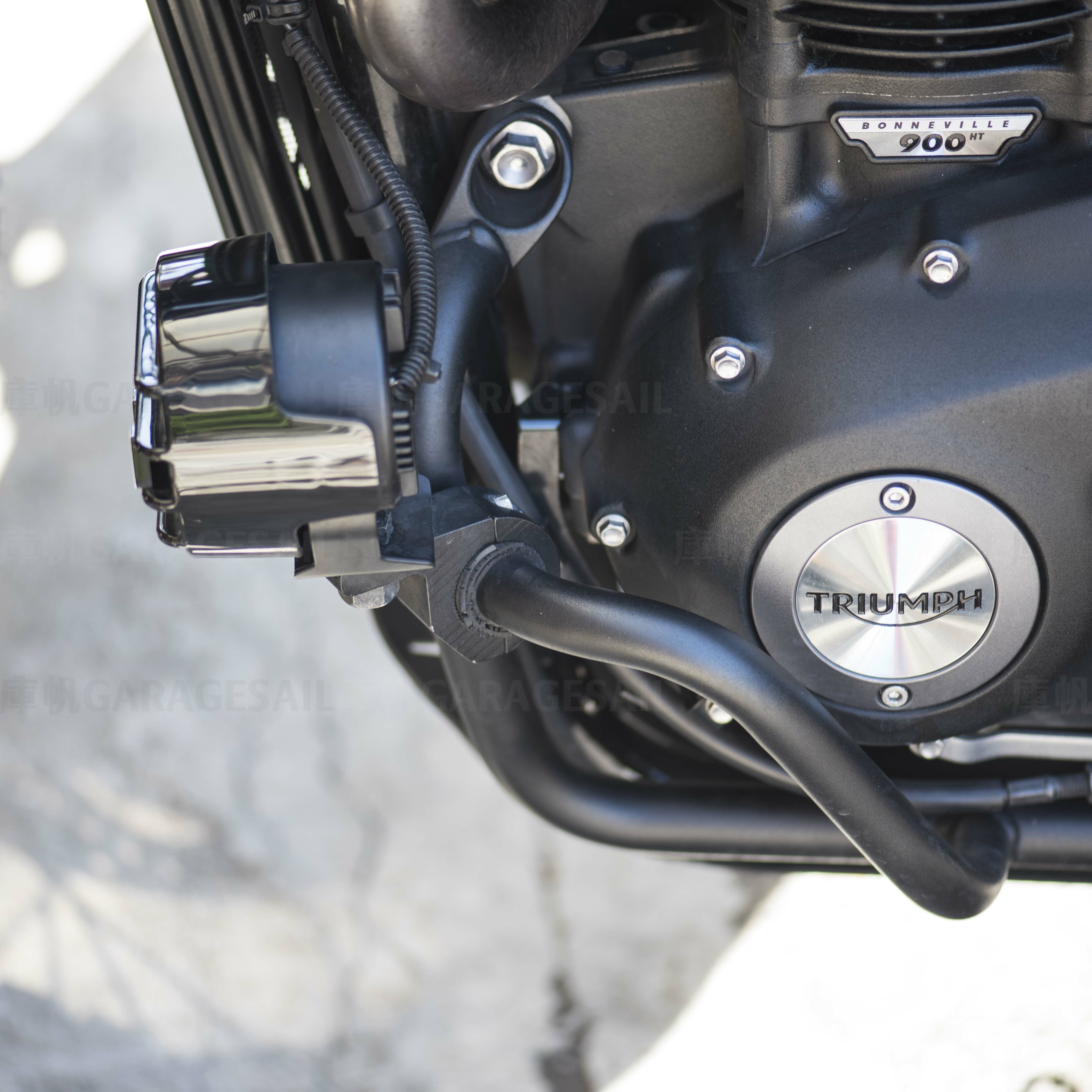 霧燈 支架 19-32mm 小管徑 9字