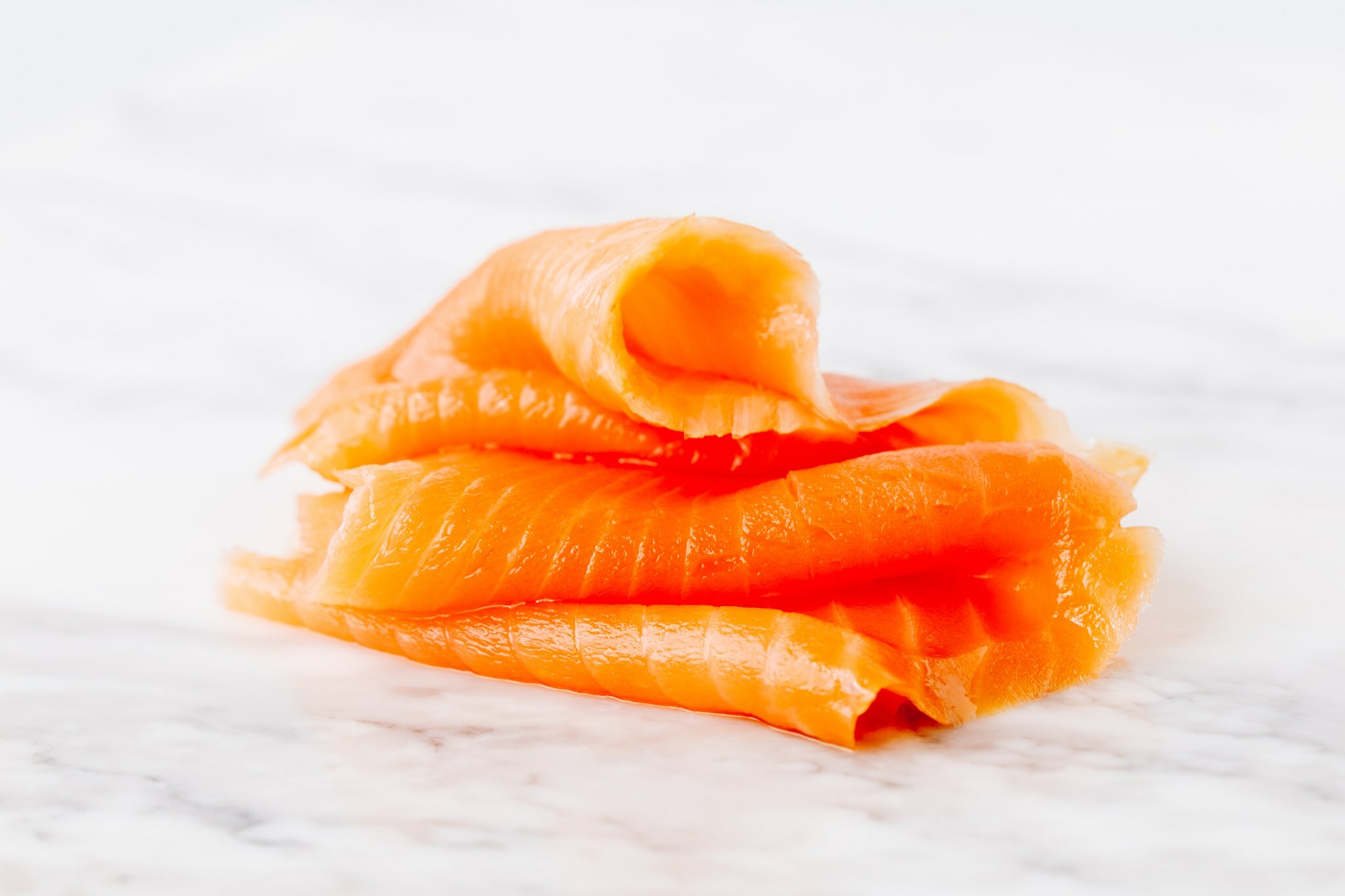 不老鮭魚製成的冷燻鮭魚