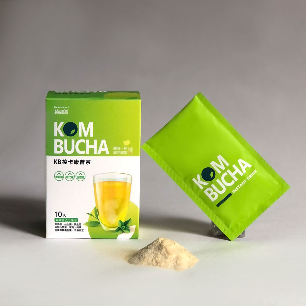 【肯寶KB99】KB康普茶 (10包入) -綠茶