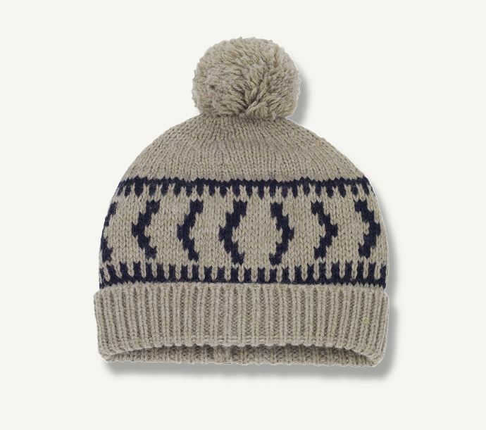 1+ in the family  圖騰毛帽 NADJA taupe 灰