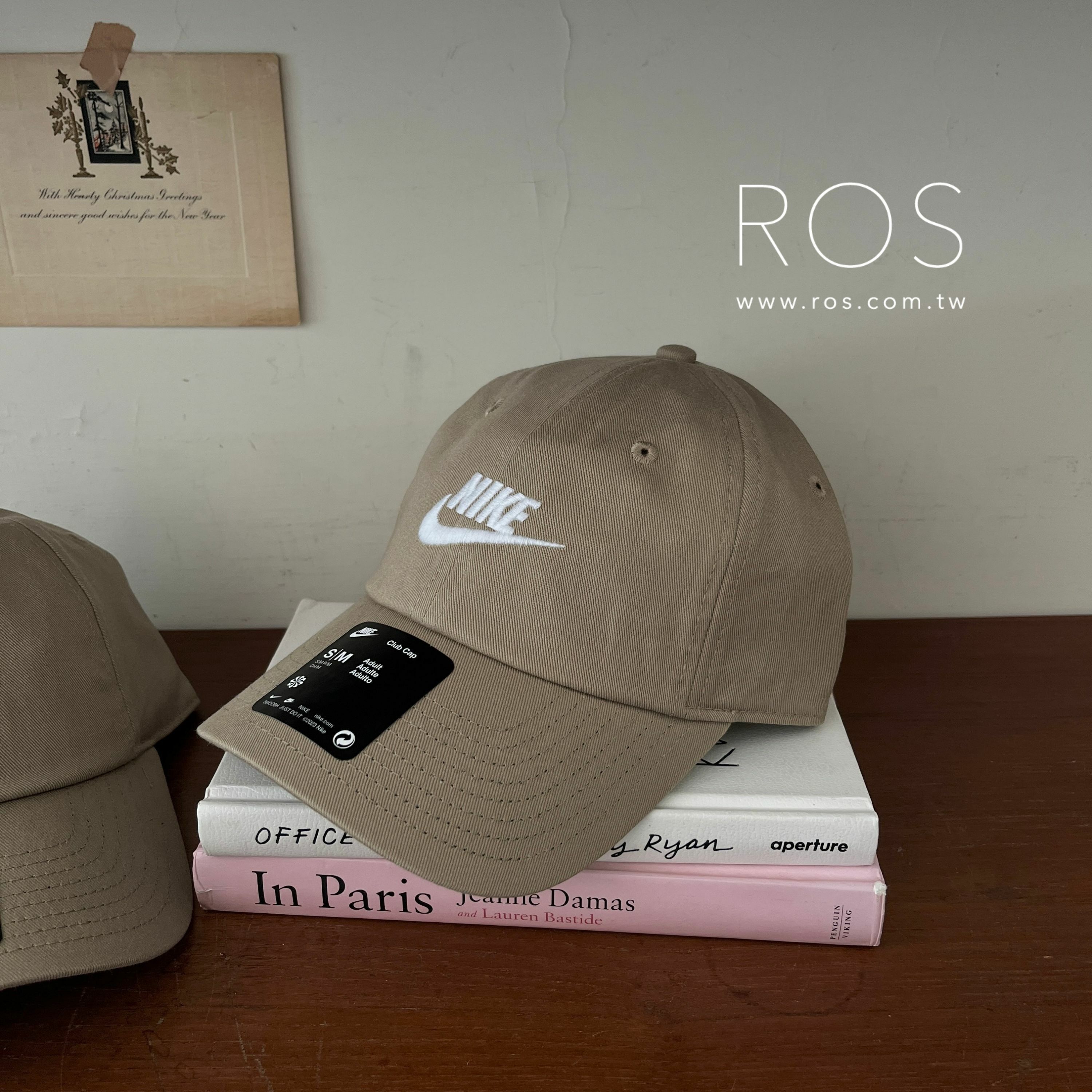 Nike 刺繡小標老帽(2colors)