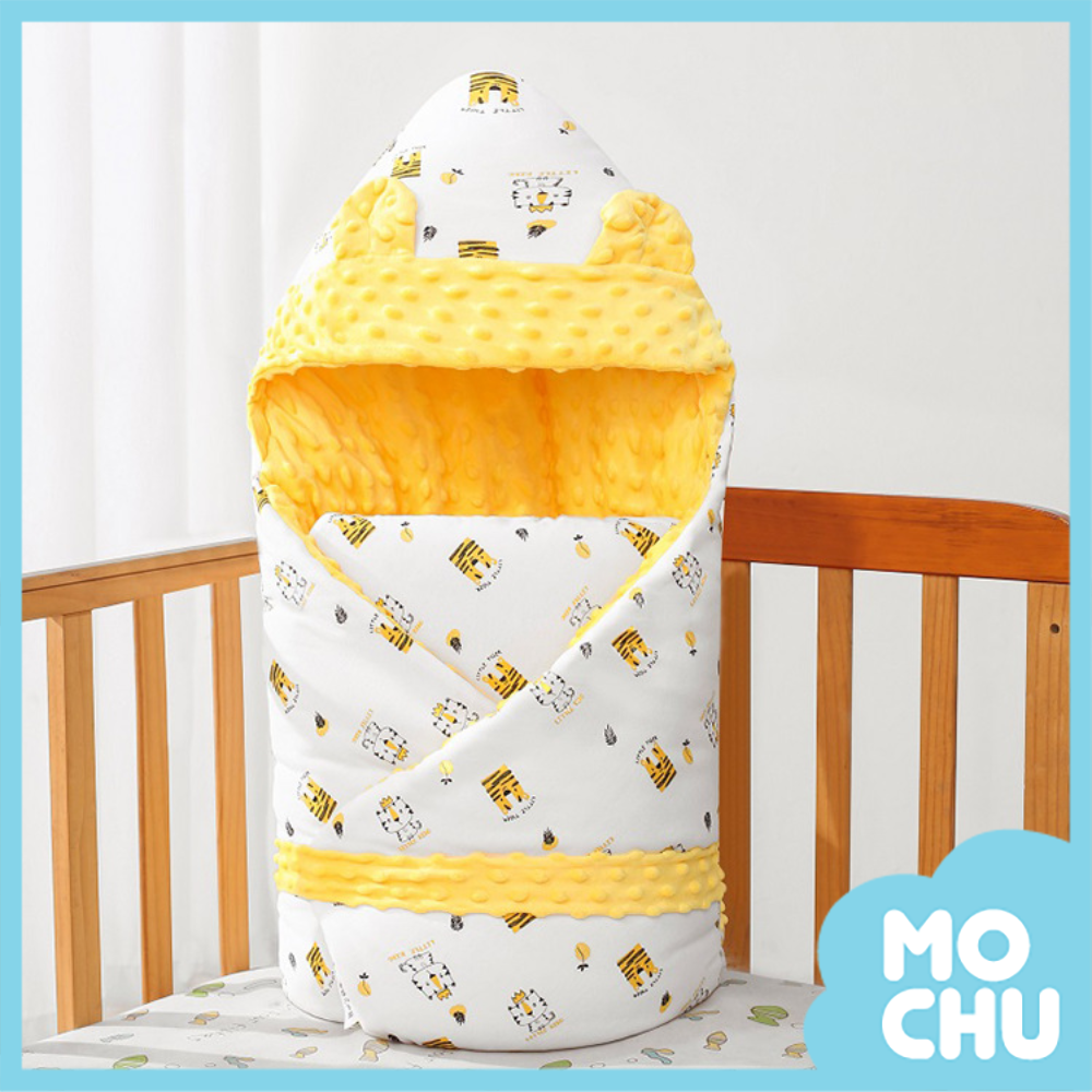 黃色貓咪豆豆絨秋冬款抱被