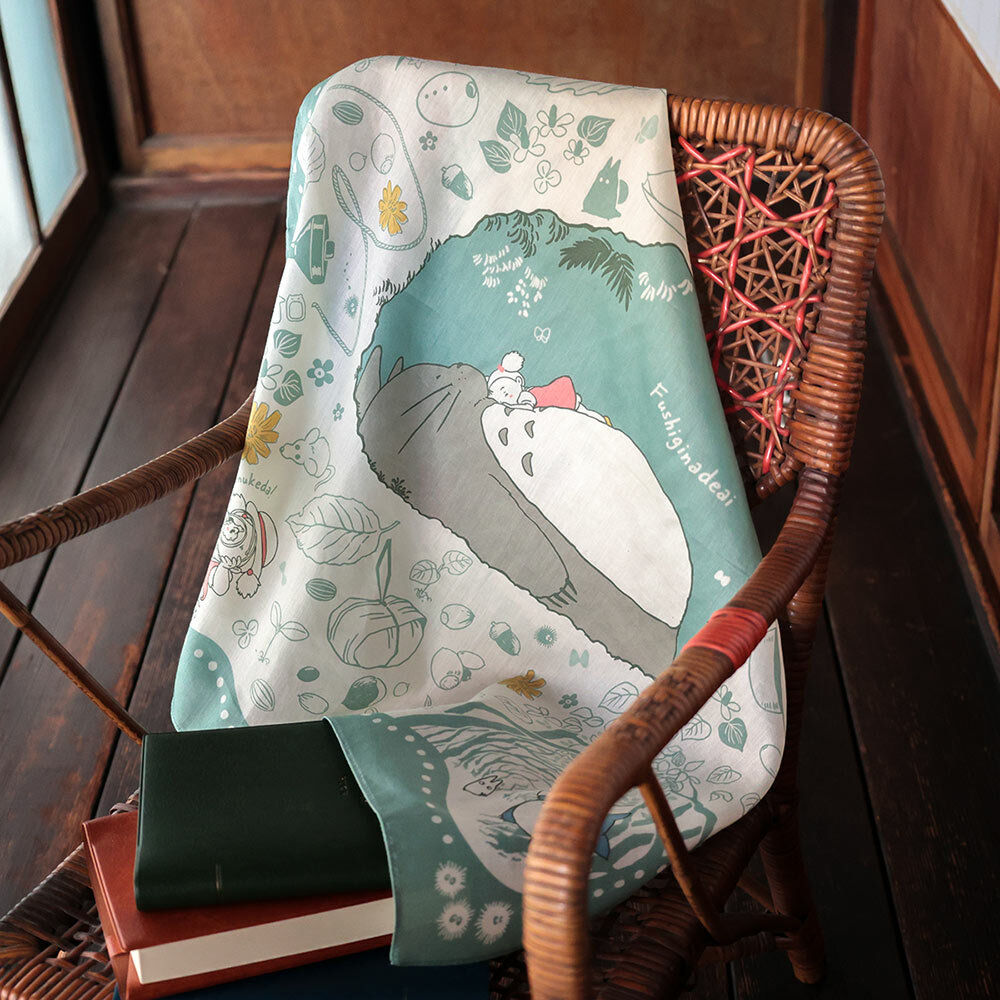 大手帕 龍貓 不可思議的相遇