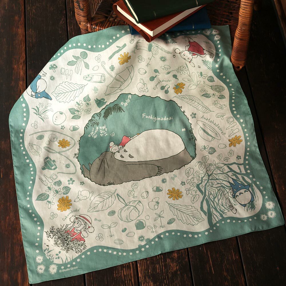 大手帕 龍貓 不可思議的相遇