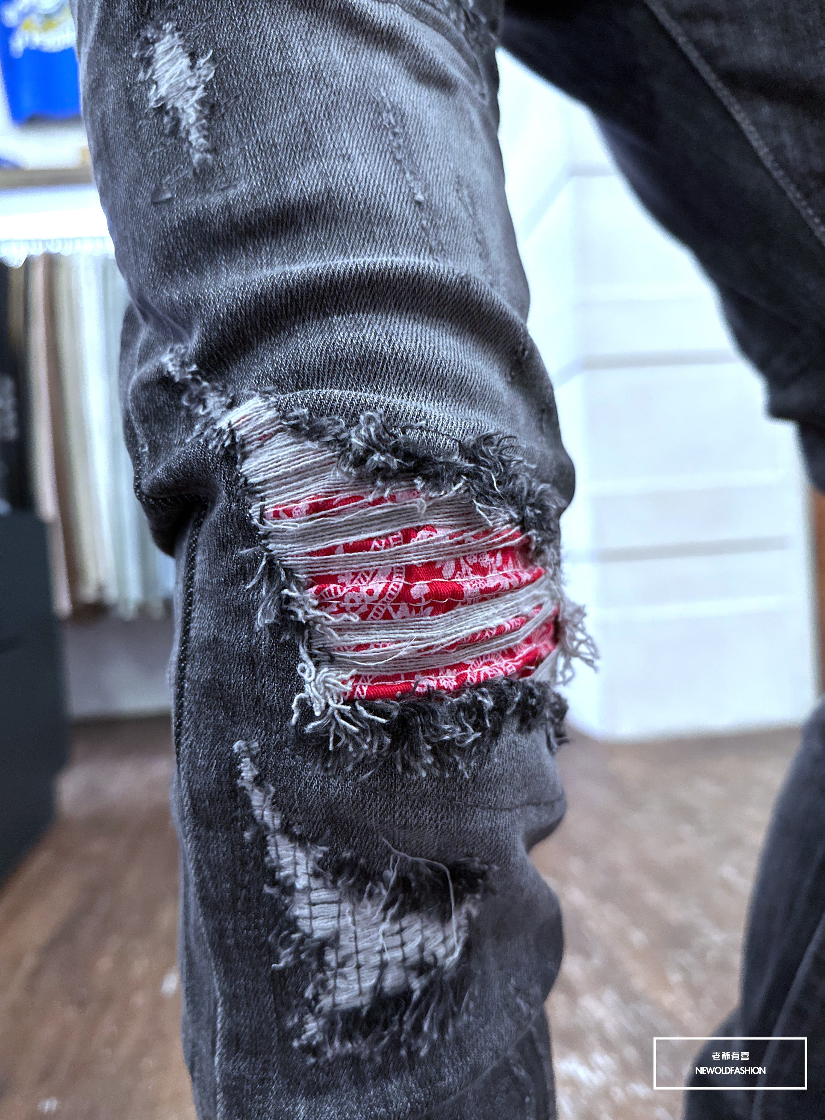 『新品上市』重磅多彩變形蟲縫線小直筒(NOF23095051)