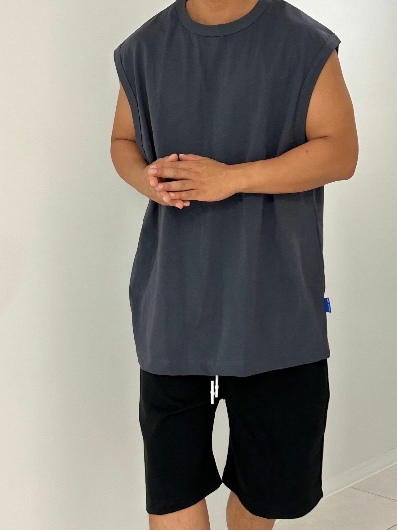 OverSize淨色背心 PURE-002V