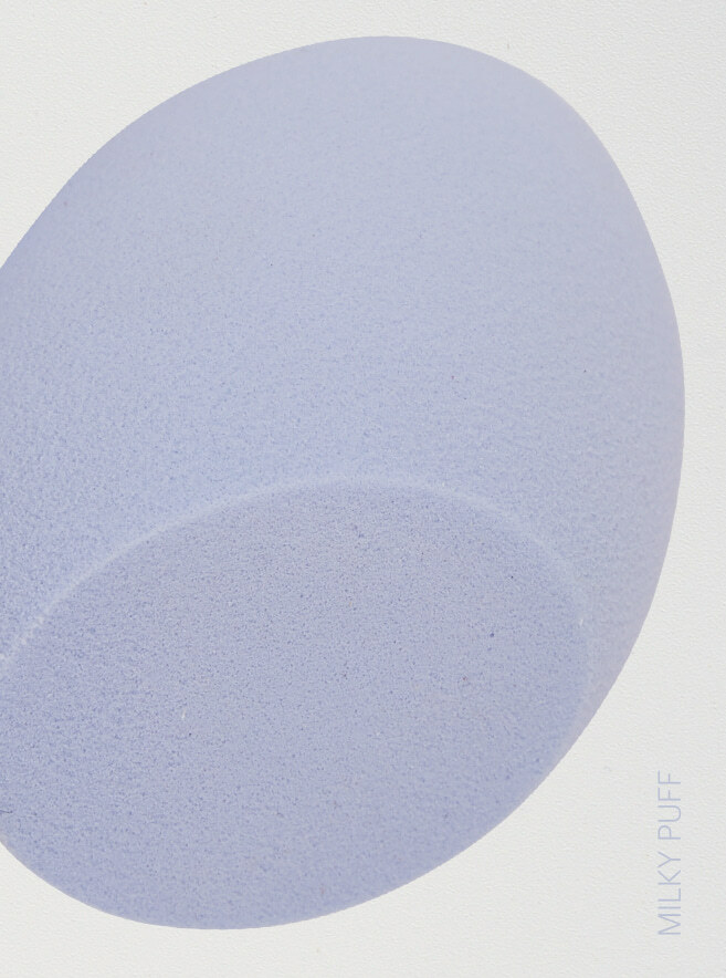 EQUMAL Base Controller Makeup Sponge - 01 MILKY PUFF