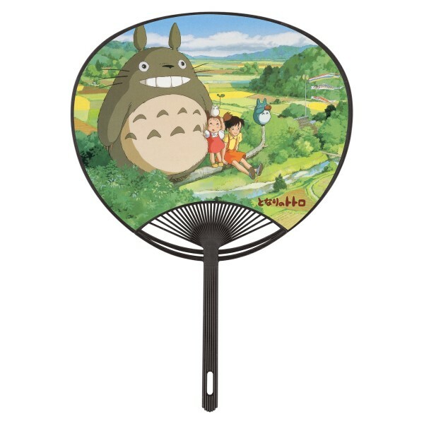 塑膠日式團扇 龍貓1